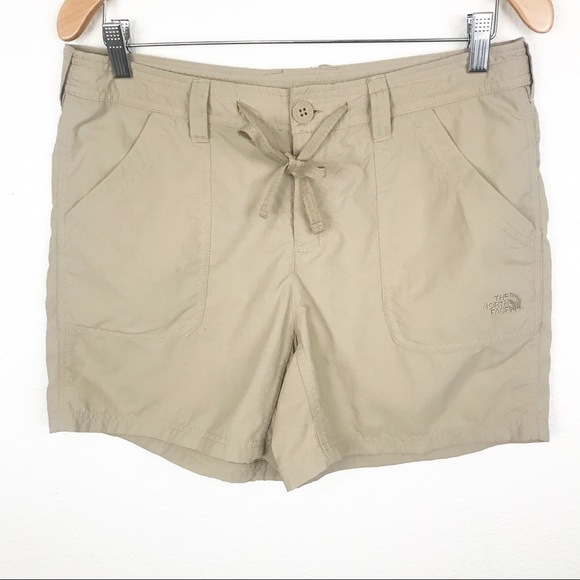 the north face khaki shorts